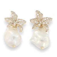 Orecchini Domar Gioielli Donna Orecchini perle argento 925 in Argento Cubic Zirconia EPC104920